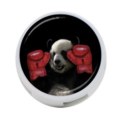 Boxing Panda  4-port Usb Hub (two Sides)  by Valentinaart