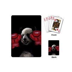 Boxing Panda  Playing Cards (mini) 