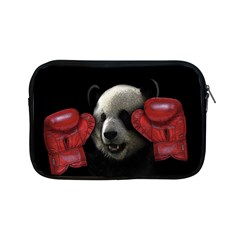 Boxing Panda  Apple Ipad Mini Zipper Cases by Valentinaart