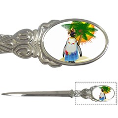 Tropical Penguin Letter Openers by Valentinaart