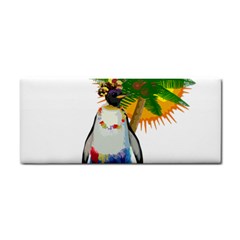 Tropical Penguin Cosmetic Storage Cases by Valentinaart