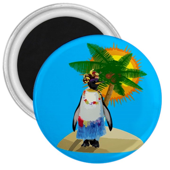 Tropical penguin 3  Magnets