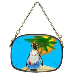 Tropical Penguin Chain Purses (one Side) 