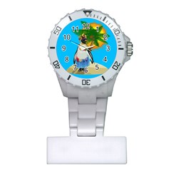 Tropical Penguin Plastic Nurses Watch