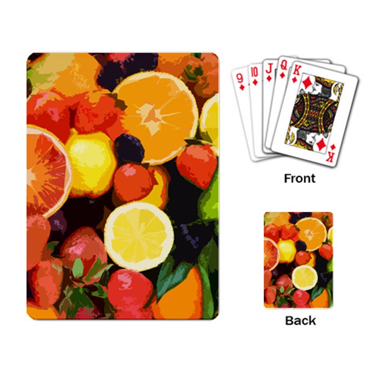 Fruits pattern Playing Card