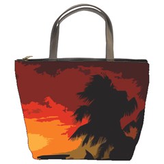 Landscape Bucket Bags by Valentinaart