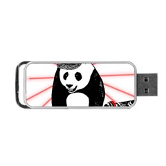 Deejay Panda Portable Usb Flash (two Sides) by Valentinaart