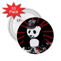 Deejay panda 2.25  Buttons (10 pack) 