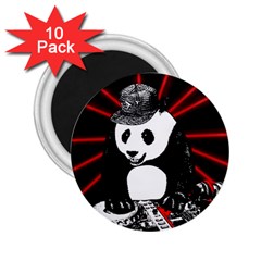 Deejay panda 2.25  Magnets (10 pack) 