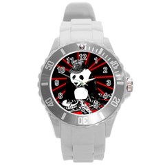 Deejay panda Round Plastic Sport Watch (L)