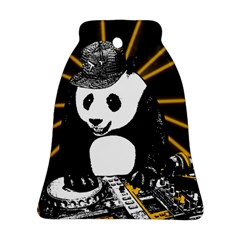 Deejay Panda Ornament (bell) by Valentinaart