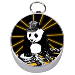 Deejay Panda Silver Compasses by Valentinaart