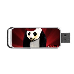 Deejay Panda Portable Usb Flash (two Sides)