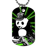 Deejay panda Dog Tag (One Side) Front