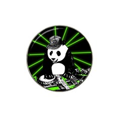 Deejay Panda Hat Clip Ball Marker (4 Pack) by Valentinaart