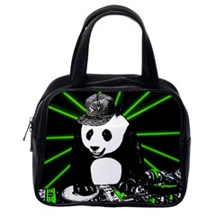 Deejay Panda Classic Handbags (one Side) by Valentinaart