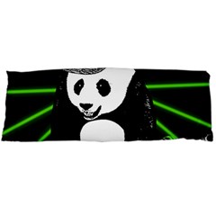 Deejay Panda Body Pillow Case (dakimakura) by Valentinaart