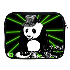 Deejay Panda Apple Ipad 2/3/4 Zipper Cases by Valentinaart