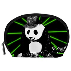 Deejay Panda Accessory Pouches (large)  by Valentinaart