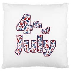 4th Of July Independence Day Standard Flano Cushion Case (two Sides) by Valentinaart