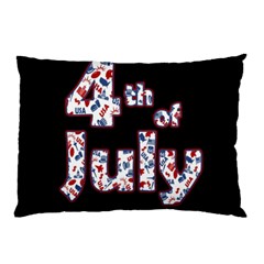 4th Of July Independence Day Pillow Case (two Sides) by Valentinaart