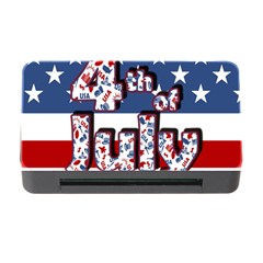 4th Of July Independence Day Memory Card Reader With Cf by Valentinaart