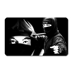 Ninja Magnet (rectangular) by Valentinaart