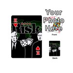 Nuclear Explosion Trump and Kim Jong Playing Cards 54 (Mini)  Front - HeartK