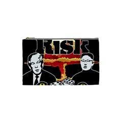 Nuclear Explosion Trump And Kim Jong Cosmetic Bag (small) 