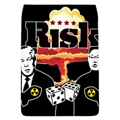 Nuclear Explosion Trump And Kim Jong Flap Covers (l)  by Valentinaart