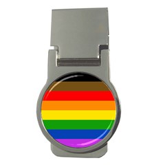 Philadelphia pride flag Money Clips (Round) 