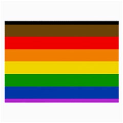 Philadelphia pride flag Large Glasses Cloth (2-Side)