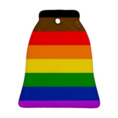 Philadelphia Pride Flag Bell Ornament (two Sides) by Valentinaart