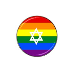 Gay Pride Israel Flag Hat Clip Ball Marker (10 Pack) by Valentinaart