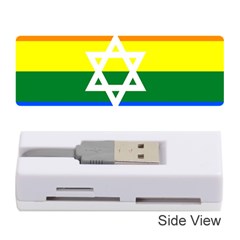 Gay Pride Israel Flag Memory Card Reader (stick)  by Valentinaart