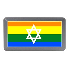 Gay Pride Israel Flag Memory Card Reader (mini) by Valentinaart