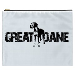 Great Dane Cosmetic Bag (xxxl)  by Valentinaart