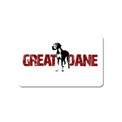 Great Dane Magnet (Name Card)