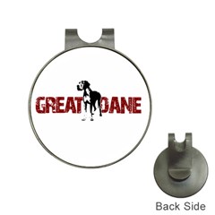 Great Dane Hat Clips with Golf Markers