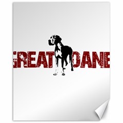 Great Dane Canvas 16  x 20  