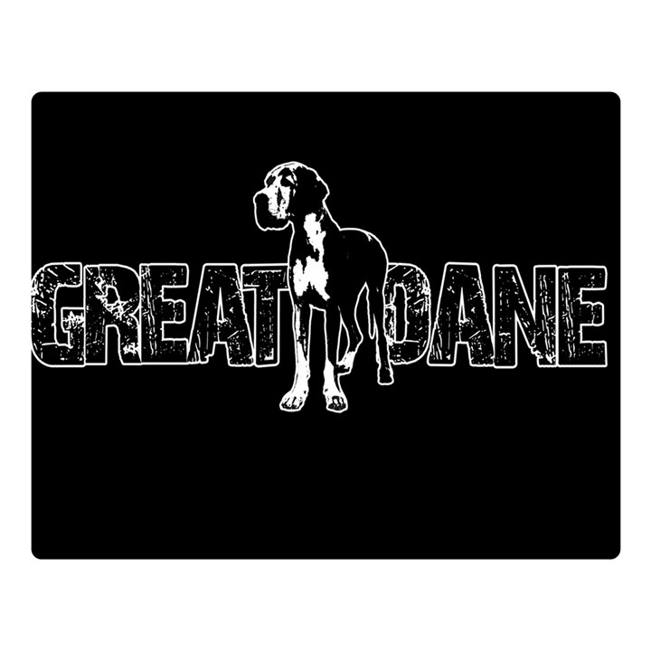 Great Dane Double Sided Flano Blanket (Large) 