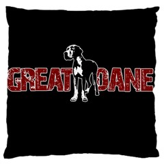 Great Dane Large Cushion Case (one Side)