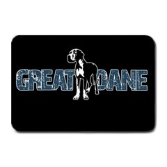 Great Dane Plate Mats by Valentinaart