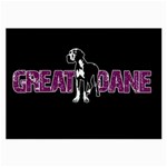 Great Dane Large Glasses Cloth (2-Side) Back