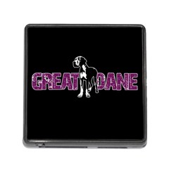 Great Dane Memory Card Reader (square) by Valentinaart