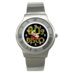 Roller Skater 80s Stainless Steel Watch by Valentinaart