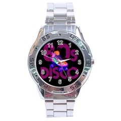 Roller Skater 80s Stainless Steel Analogue Watch by Valentinaart