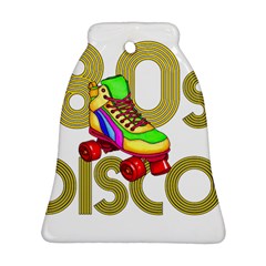 Roller Skater 80s Bell Ornament (two Sides) by Valentinaart