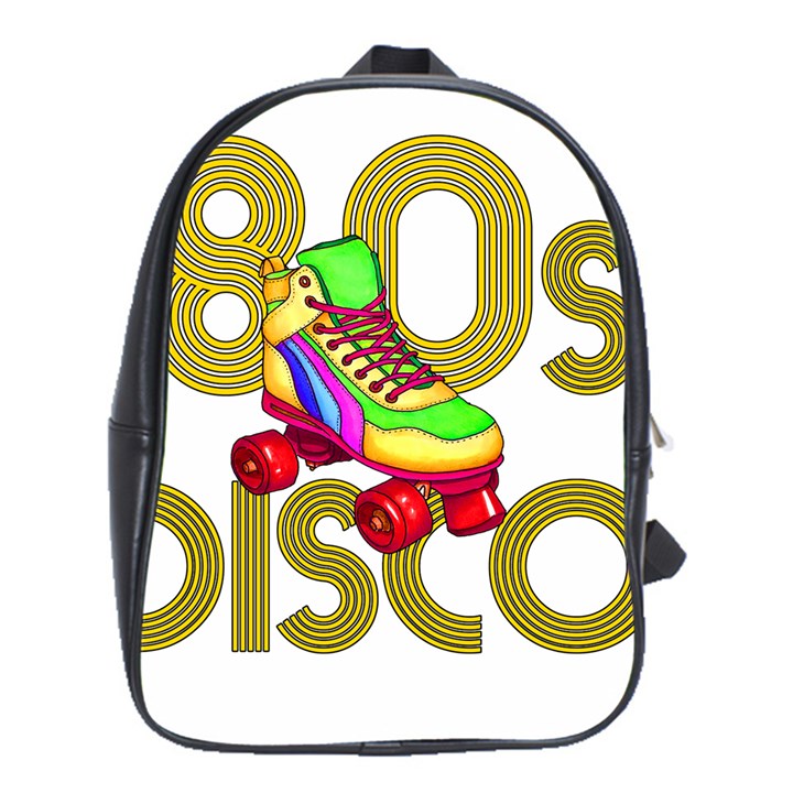 Roller Skater 80s School Bags (XL) 