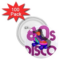 Roller Skater 80s 1 75  Buttons (100 Pack) 